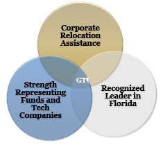 Corporate Relocation Capabilities Venn Diagram